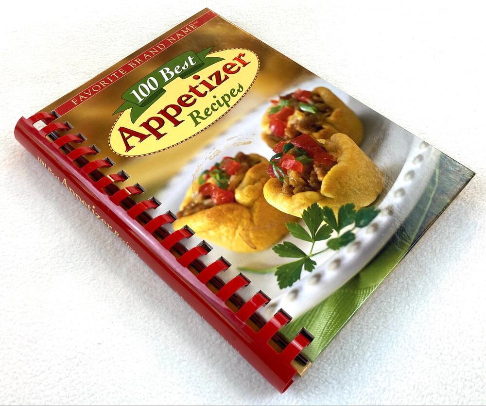 100 Best Appetizer Recipes Publications International Hardcover ISBN 0785396764